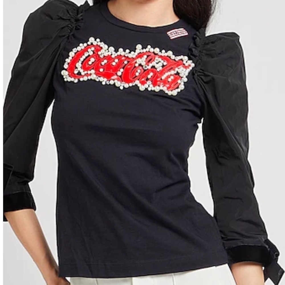 Pinko Coco Cola Long Sleeve‎ T-Shirts Sz L